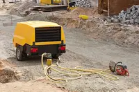 Tow Behind air compressor